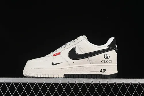 All categories Nk Air Force 1 Air Force series Nk Air Force 1 Low Air Force low-top Nike Air Force 1'07 Low Gucci co-branded double spelled small black hook Air Force 1 low-top casual sneakers CS5288-009
